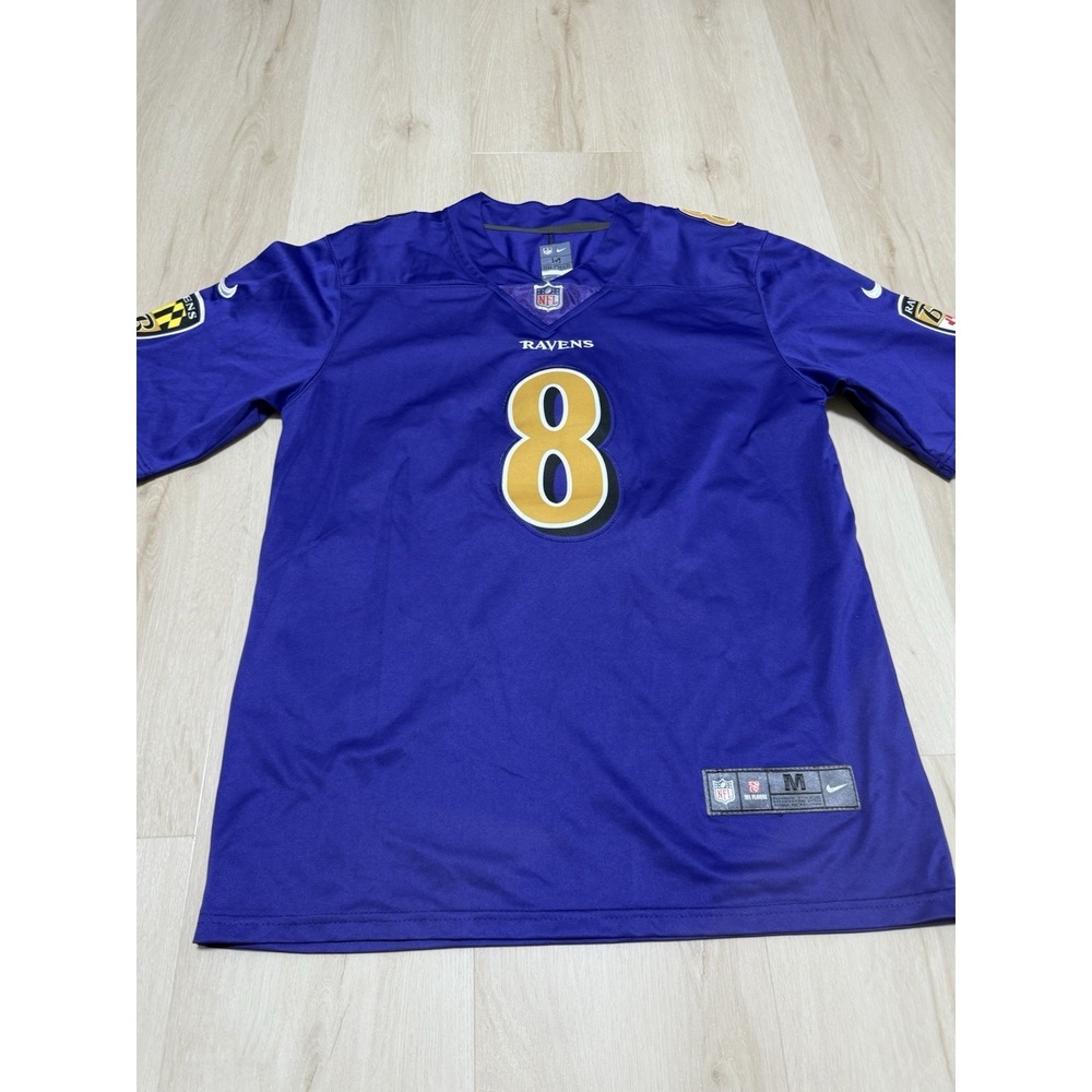 Nike Baltimore Ravens Jackson #8 NFL Football Jersey Purple Men's Size Medium